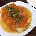 ゆ様♡'s cooksnap of when they made 揚げない揚げだし豆腐の野菜あんかけ.