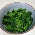 tkiriba's cooksnap of when they made 菜の花のおひたし.