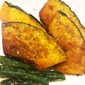 ぶぶかち's cooksnap of when they made かぼちゃとインゲンのガーリックソテー.