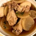 クック6D8HWW☆'s cooksnap of when they made 手羽元と大根の甘辛煮♡.