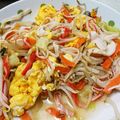 マリン2's cooksnap of when they made カニかまと野菜のふんわり玉子炒め.