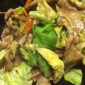 オールボン's cooksnap of when they made キャベツと豚ばら肉のオイスターソース炒め.