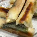 nonmyu's cooksnap of when they made 大葉とチーズと竹輪の春巻き.