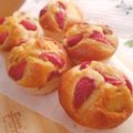 umi☆neco's cooksnap of when they made ストロベリー＆ホワイトチョコ マフィン.