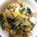 クックR1ZBVJ☆'s cooksnap of when they made ゴーヤのかわりに春菊でチャンプルー.