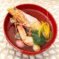 （‾（工）‾）☆'s cooksnap of when they made お吸い物～えびとゆず～.