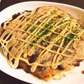 ☆きたこ☆'s cooksnap of when they made 余ったごはんで納豆お好み焼き☆.
