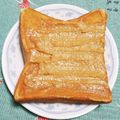 こげ岡's cooksnap of when they made コッペパンみたぃ?きな粉クリームトースト.