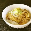 よっⓒ犬's cooksnap of when they made 肉味噌丼❀ うどんにも❀.