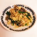 ❁Abake❁'s cooksnap of when they made ほうれん草のガーリック炒飯.