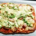 まぶたん's cooksnap of when they made 懐かしい☆Yokohamaピザ！.