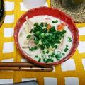 さかいみゆ's cooksnap of when they made レンジで簡単！ウインナーうまみ豆乳スープ.