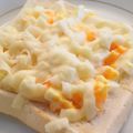 スタイリッシュママ's cooksnap of when they made リッチな朝食、エッグトースト.