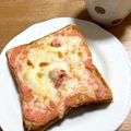 ＊みえこ＊'s cooksnap of when they made 超簡単美味しい！明太マヨチーズトースト.