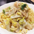 りんごが好きです's cooksnap of when they made 桜エビと白菜のクリームパスタ.