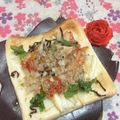 ぽぽきゅ's cooksnap of when they made キムチとレモン漬けセロリの和トースト.