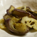 maruru-nn's cooksnap of when they made れんこんとなすの粒マスタード和え.