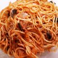 ☆ママー⭐'s cooksnap of when they made なすとひき肉とトマトのパスタ.