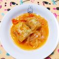 ﾁｲﾁｬﾝﾏﾏ's cooksnap of when they made トマトスープのロールキャベツ.