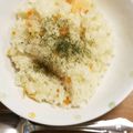 クックIDQY5U☆'s cooksnap of when they made 簡単エビピラフ・本格的.