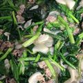 yui1018's cooksnap of when they made かぶとホウレン草の豚こま炒め.