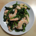 クックQJSYHT☆'s cooksnap of when they made エビとほうれん草の白だし和え.