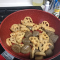 みぅぅ★'s cooksnap of when they made ごろごろ蓮根とこんにゃくのきんぴら.