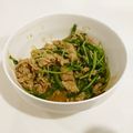 クックBHU7ME☆'s cooksnap of when they made ☆ピーマンと豚肉のごまラー油炒め☆.