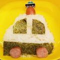 soajaja's cooksnap of when they made パトカー(キャラ弁).