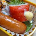 ＭＩＴＳＵＢＡＣＨＩ's cooksnap of when they made お弁当に♪カニカマと大葉の巻きもの.