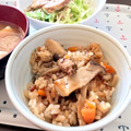 あきろっち's cooksnap of when they made 簡単美味しい♡醤油鯖缶炊き込みごはん♡.