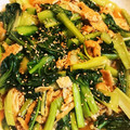 智恵ちゃんのつく恋慕's cooksnap of when they made ♡農家直伝♡小松菜と油揚げの煮浸し.