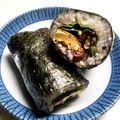 ささやかキッチン's cooksnap of when they made 焼肉たまご海苔巻き☆花見行楽お弁当に.