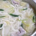 なかっちゃん♪'s cooksnap of when they made 簡単シンプルうまい☆あったまるうどんすき.