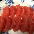 クックM5QODA☆'s cooksnap of when they made 包丁いらず！グレープフルーツのむき方.