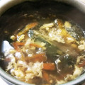 yukky☆mama's cooksnap of when they made にんじんとほうれん草の卵スープ.