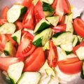 yukky☆mama's cooksnap of when they made うちの基本グリーンサラダ.