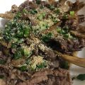 大阪のちゃーちゃん's cooksnap of when they made 牛肉とごぼうの☆甘辛煮.