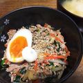 hiro☆☆☆☆☆'s cooksnap of when they made 簡単&激旨！ひき肉とキムチのビビンバ丼♪.