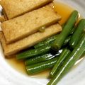 micchily's cooksnap of when they made すぐできる!モロッコいんげと丸天の煮物～.