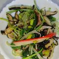 なめこおろし's cooksnap of when they made 水菜と椎茸のとろろ昆布あえ♪.