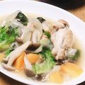 クック1YXO1G☆'s cooksnap of when they made 手羽元の野菜たっぷり美味しいスープ☆.