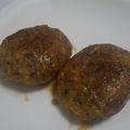 みけみぞ's cooksnap of when they made 地味だけどおいしいさば水煮のハンバーグ.