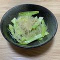 クックSV7R95☆'s cooksnap of when they made 給食風春雨サラダ.
