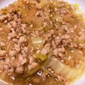 SmileMommy's cooksnap of when they made 白菜と大根のそぼろあん♪.