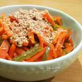 しじみごはん's cooksnap of when they made ピーマンとにんじんの洋風いため.