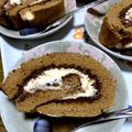 ☆aico's cooksnap of when they made 簡単！ティラミスクリームのロールケーキ♪.