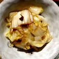 cerfleur's cooksnap of when they made おばあちゃんの味♡白菜の漬物のバター炒め.