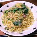 山本さん家's cooksnap of when they made 簡単！水菜とツナのパスタ☆.