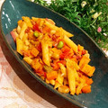 なつき☆ミ's cooksnap of when they made お豆さんと茸のトマトソース♪.